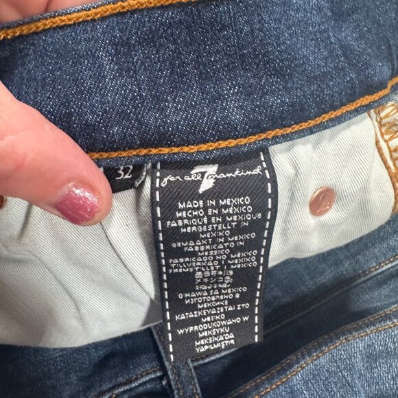 7 For All Mankind Men's Jeans Slimmy Sz 32 - Picture 6 of 14